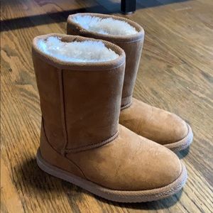 Carmel colored winter boots